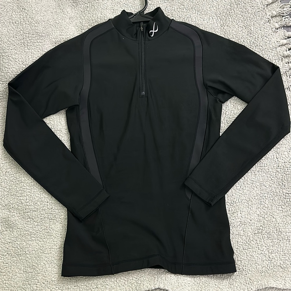 Black mid-layer for outdoor sports or everyday wear - Sz Small